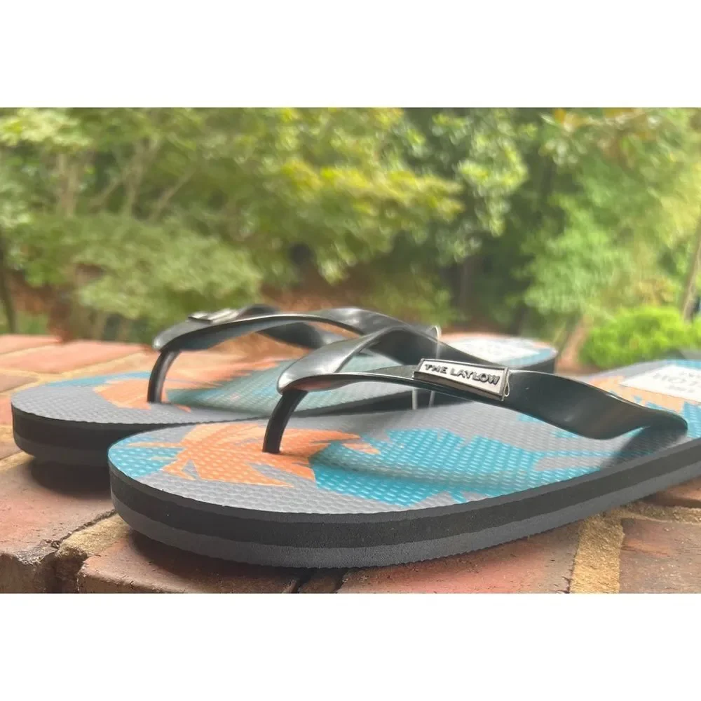 THE LAYLOW WAIKIKI Men’s FLIP FLOPS Size XL NWT